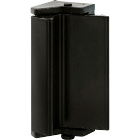 Sliding Window Latch&Pull, Spring Loaded, Black Plastic