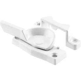 Window Sash Lock, Cam Action, Heavy Duty, White Finish