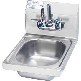 12" Wide Space Saver Hand Sink Compliant, Wrist Handles