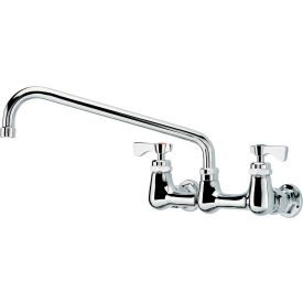 Royal Series 8" Center Wall Mount Faucet, 10" Spout