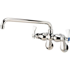 Adjustable Wall Mount Faucet with 12" Spout