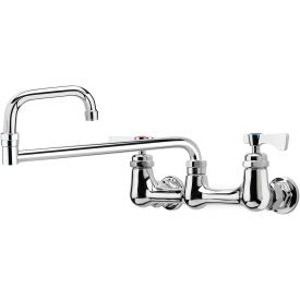 Royal Series 8" Center Wall Mount Faucet, 18" Jointed Spout