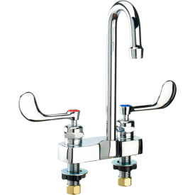 Medical & Lavatory Faucet with Rigid Gooseneck Spout