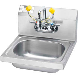 16" Wide Hand Sink With Eyewash