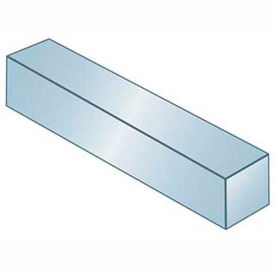 Keystock - 10 mm x 10 mm x 1M - Carbon Steel - Zinc Clear Trivalent - Oversize - DIN 6880