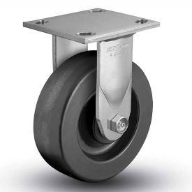 4 Series Rigid Plate Caster - Phenolic 8" Dia. 1250 Lb. Cap.