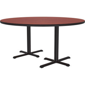 60" Round Restaurant Table, Cherry