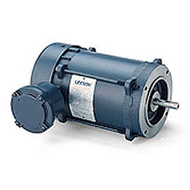 .75/.5HP, 208-230/460V, 3450/2850RPM, EPFC, Round Mount, 1.0 S.F.