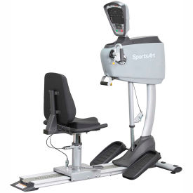 Upper Body Ergometer with Adjustable Seat, 69"L x 28"W x 70"H
