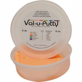Exercise Putty, Peach, X-Soft, 6 Ounce