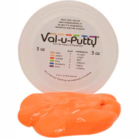 Exercise Putty, Orange, Soft, 3 Ounce