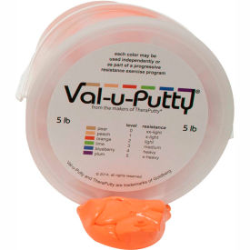 Exercise Putty, Orange, Soft, 5 Pound