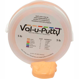 Exercise Putty, Peach, X-Soft, 5 Pound