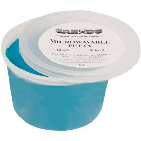 Microwaveable Exercise Putty, Firm, Blue, 1 Pound
