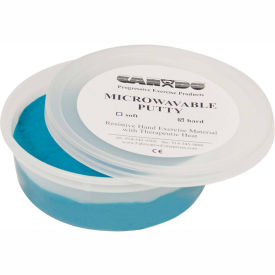 Microwaveable Exercise Putty, Firm, Blue, 6 Ounce