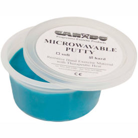 Microwaveable Exercise Putty, Firm, Blue, 3 Ounce