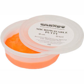 Microwaveable Exercise Putty, Soft, Orange, 3 Ounce