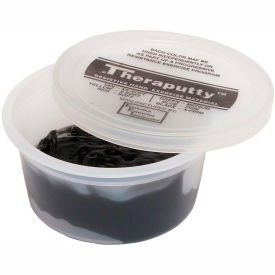 TheraPutty Plus Exercise Putty, Black, 2 oz, X-Firm