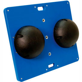15" x 18" Rectangular Wobble/Rocker Board, 3"H, Black
