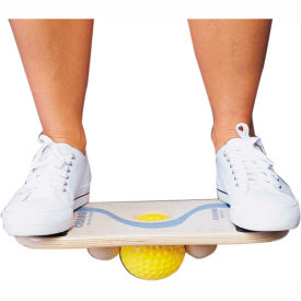 15" x 8" Rectangular Balance Board with 3" and 4" Balls