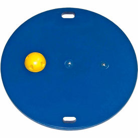 16" Circular Wobble/Rocker Board, 1"H, Yellow