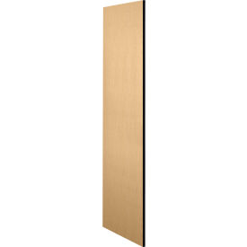 Side Panel for 24"D Extra Wide Designer Wood Locker without Sloping Hood Maple
