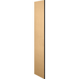 Side Panel for 21"D Extra Wide Designer Wood Locker without Sloping Hood Maple
