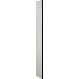 Side Panel for 15"D Designer Wood Locker without Sloping Hood Gray