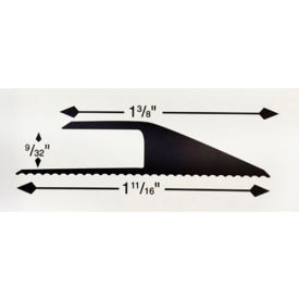 Single Edging Strip, Gray