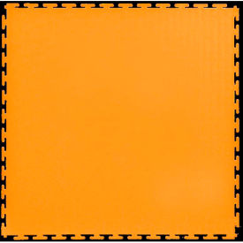 PVC Floor Tiles, 19.5x19.5", Textured, Orange
