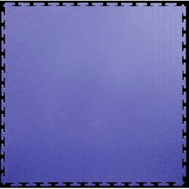 PVC Floor Tiles, 19.5x19.5", Textured, Blue