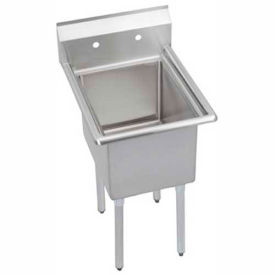 Elkay 1C18X18-0X NSF Sink, 1-Compartment, 18L x 18W x 12D