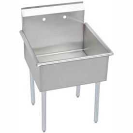 Elkay B1C24X24X Utility Sink, 1-Compartment, 27"L x 27.5"W x 12"D Bowl