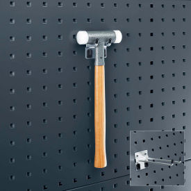 Double Straight Hook For Perfo Panels, 6" Long, (Pack Of 5)