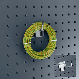 Extended Single Hook For Perfo Panels, 1" Long, (Pack Of 5)