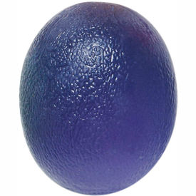 Gel Hand Exercise Ball, Large Cylindrical, Blue, Firm