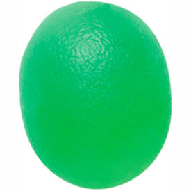 Gel Hand Exercise Ball, Large Cylindrical, Green, Medium