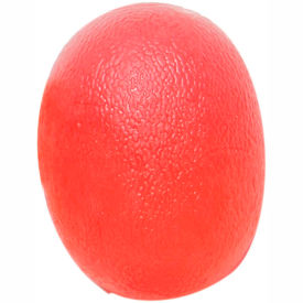 Gel Hand Exercise Ball, Large Cylindrical, Red, Soft