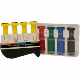 Hand Exerciser, Progressive Starter Pack, Yellow & 4 Additional Buttons