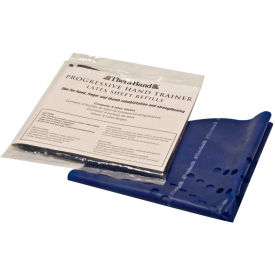 Progressive Hand Trainer, 6 Sheet Refills, Blue, Heavy