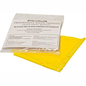 Progressive Hand Trainer, 6 Sheet Refills, Yellow, X-Light