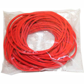 Rubber Band Hand Exerciser, Additional Latex Free Bands Only, Red, 25/Pack