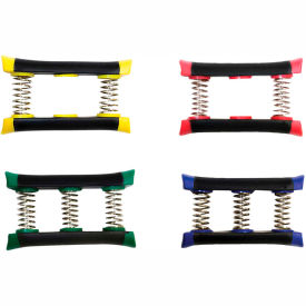 Hand Exerciser, 4-Piece Set (Yellow, Red, Green, Blue)
