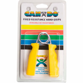 Fixed ErgoGrip Hand Exerciser, Yellow, X-Easy, 3 lb. Resistance, 1 Pair