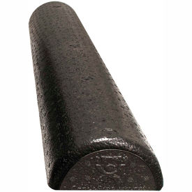 Black Composite Foam Roller, Half-Round, 6" Dia. x 18"L