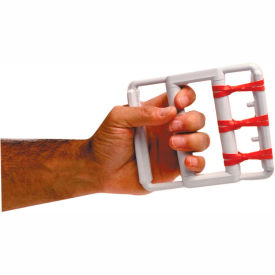 Latex Free Rubber Band Hand Exerciser with 5 Red Bands