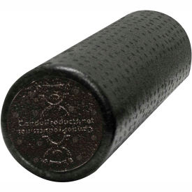 Black Composite Foam Roller, Round, 6" Dia. x 18"L