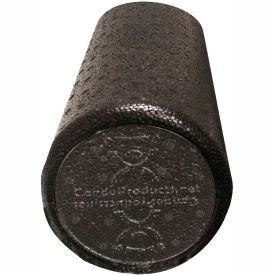 Black Composite Foam Roller, Round, 6" Dia. x 12"L