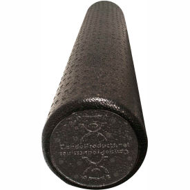 Black Composite Foam Roller, Round, 6" Dia. x 36"L