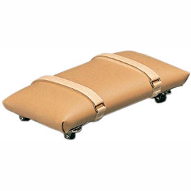 Skate Board ROM Exerciser - Exercise Skate, Foam Padded and Upholstered, Large, 12" x 6"